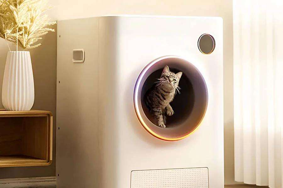 automatic kitty litter cleaner